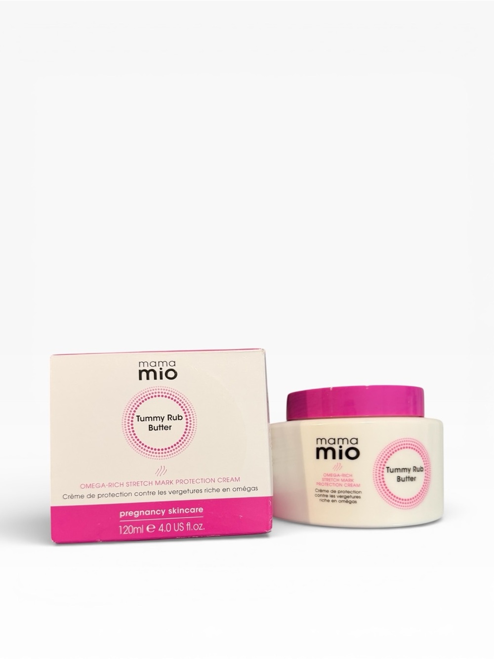 Mama Mio Tummy Rub Butter - Pink Pregnancy Moisturizer - Picture 2 of 7
